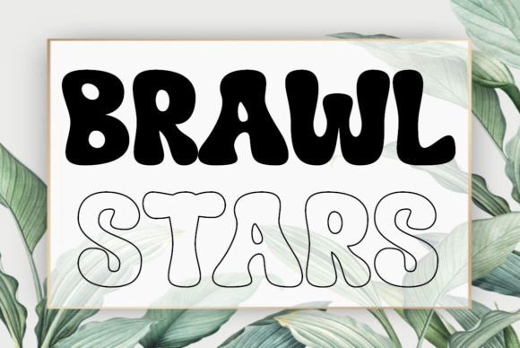 Unleash Dynamic Energy with the Brawl Stars Display Font
